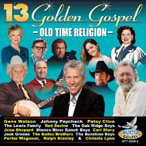 Diverse Artister 13 Golden Gospel: Old Time Religion CD
