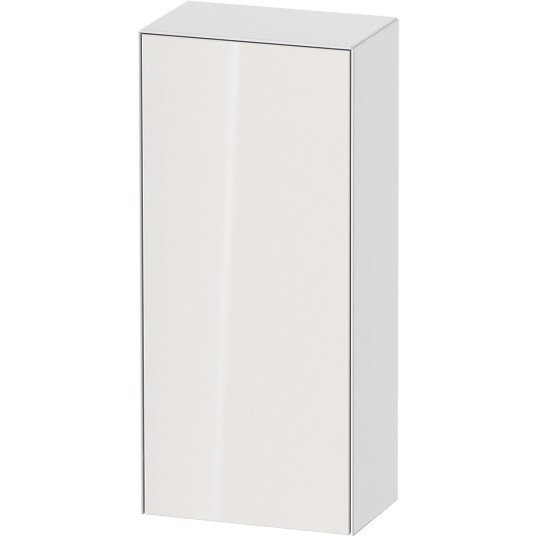 Duravit White Tulip Halvhøyskap 40x24x88 cm Hvit Høyglans