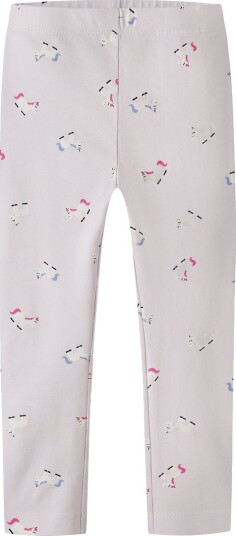 Name It Leggings NmfVivian Lavender Tåke/Enhjørninger Name It 4 år 104 Leggings Lilla