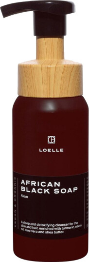 Loelle Organic Skincare  African Black Soap Foam 250ml