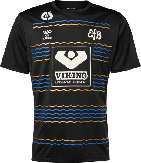 Esbjerg fB 25/26 Bortetrøye Svart 2XL