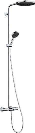 Hansgrohe Pulsify S Puro Showerpipe Ø260 mm, 1 stråletype, Krom Hansgrohe Pulsify S Puro Showerpipe Ø260 mm, 1 stråletype, Krom