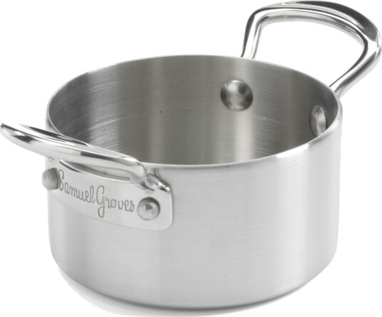 Samuel Groves Gryte Mini Rustfritt Stål Ø9 cm