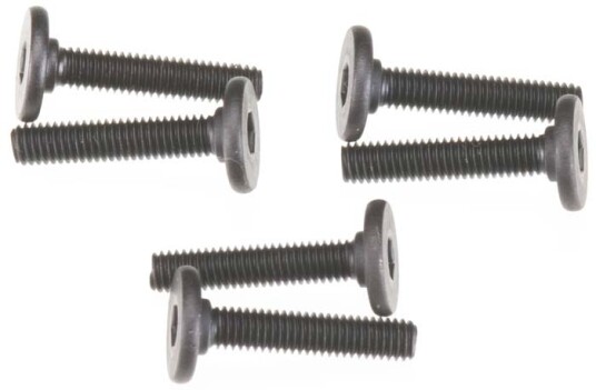 Traxxas 3646 Flat Head Machine Hex Drive Screws 3x15mm 6 Traxxas 3646 Flat Head Machine Hex Drive Screws 3x15mm 6