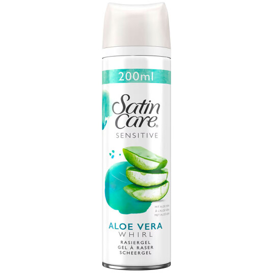 Bar gel Satin Care Aloe Vera Sensitive 200 ml.