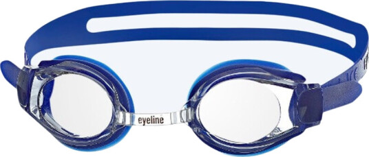 Eyeline nærsynt svømmebriller med styrke - (-1.5) til (-10.0) med klart glass (Mørkeblå) Eyeline nærsynt svømmebriller med styrke - (-1.5) til (-10.0) med klart glass (Mørkeblå)