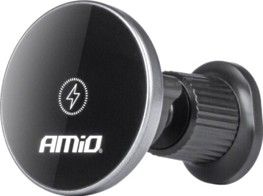Amio Mag Telefonholder Med Induktiv Lader Til Bil For Luftegitter 15W Amio 03773 Amio Mag Telefonholder Med Induktiv Lader Til Bil For Luftegitter 15W Amio 03773