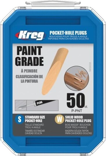 Kreg P-PNT Treplugg 50-pakk