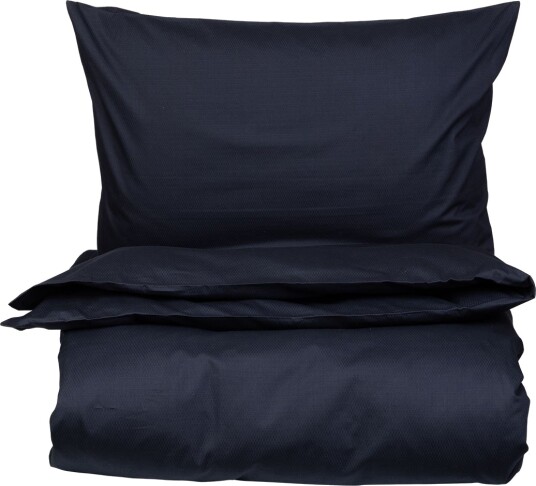 SK Home Sengesett Sateng 140x220 Dobby Dream Mørkeblå 140x220