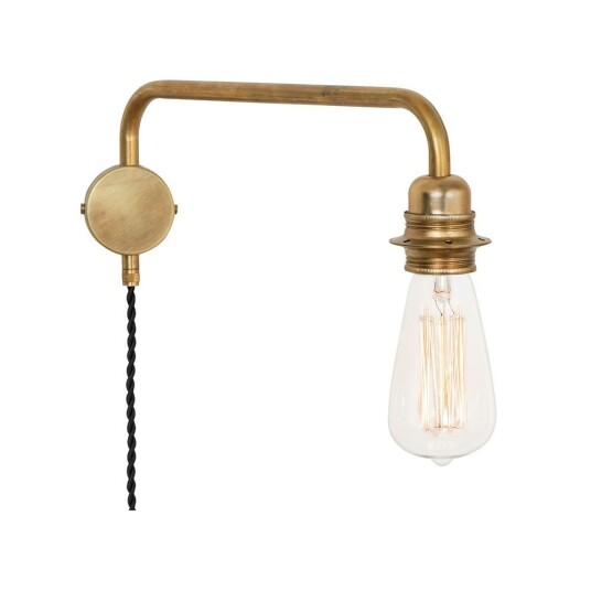 Edison Vegglampe Ned Messing