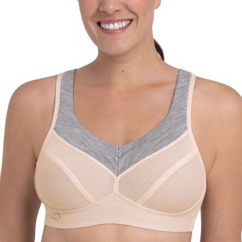 Anita BH Active Wool Sport Bra Rosa/Grå E 85 Dame