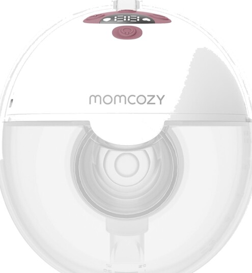 Momcozy M5 Single Pack Wearable Breast Pump Red White ONE SIZE Momcozy M5 Single Pack Wearable Breast Pump Red White ONE SIZE