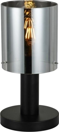 Italux Bordlampe/Nattlampe Røkfarget Italux Sardo Tb 5581 1 Bk+Sg