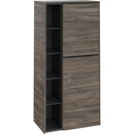 VILLEROY & BOCH SUBWAY 3.0 SIDESKAP 57X120 HØYRE STONE OAK HÅNDTAK I VOLCANO BLACK VILLEROY & BOCH SUBWAY 3.0 SIDESKAP 57X120 HØYRE STONE OAK HÅNDTAK I VOLCANO BLACK