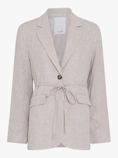 MSCH Copenhagen Viana Ginia Blazer Beige S MSCH Copenhagen Viana Ginia Blazer Beige S