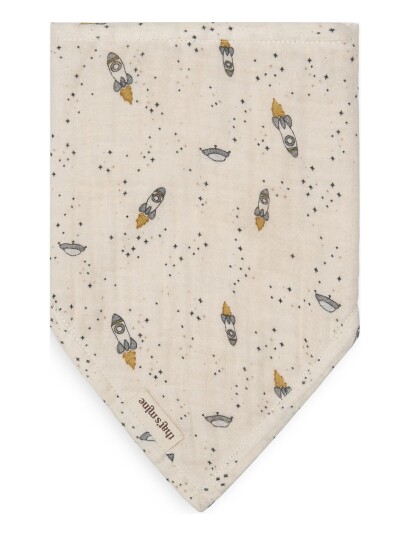 That"s Mine Ly Bandana Bib 1-Pack - Beige - 17.5X 42X 1CM That"s Mine Ly Bandana Bib 1-Pack - Beige - 17.5X 42X 1CM