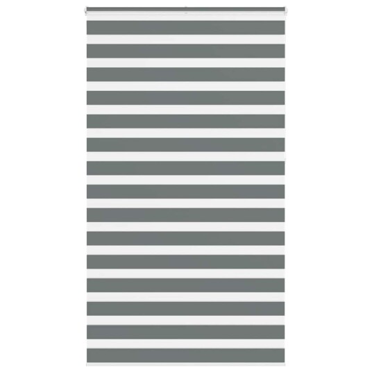 Sebragardin mørkegrå 135x230 cm stoff bredde 130,9 polyester