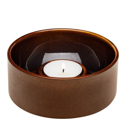 Arabia Kirnu lyslykt 11x5 cm brun Arabia Kirnu lyslykt 11x5 cm brun