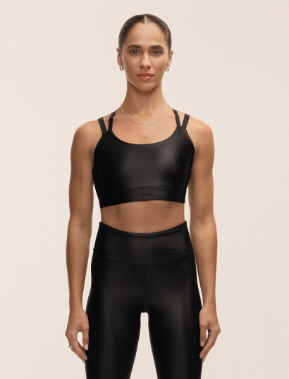 Casall Glitz Sports Bra - Black - XS