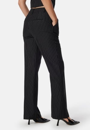BUBBLEROOM Flared Suit Pants Black/White 44 BUBBLEROOM Flared Suit Pants Black/White 44