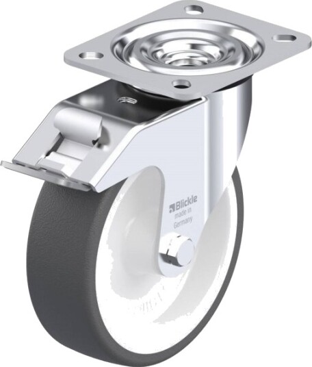 Blickle 7369 L-Poth 125G-Fi Styrehjul Med Bremse Hjuldiameter 125 Mm Bæreevne (Maks.) 250 Kg 1 Stk