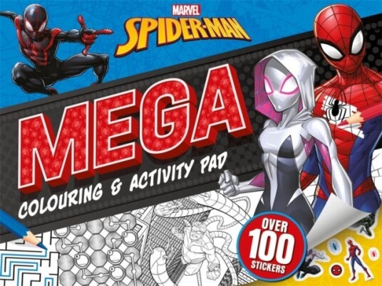Marvel SpiderMan: Mega Colouring & Activity Pad Marvel SpiderMan: Mega Colouring & Activity Pad