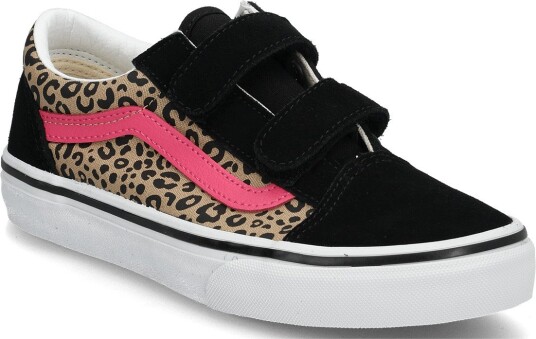 VANS Old Skool V - PINK VELVET/BLACK - 30