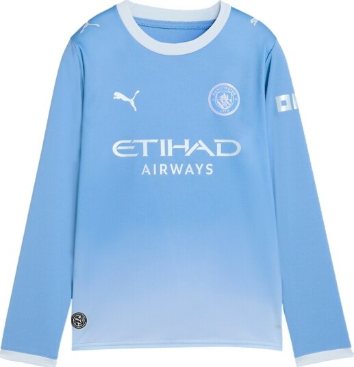 Manchester City Hjemmedrakt 2026/27 Barn Langermet PUMA størrelse 152 cm