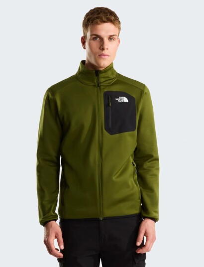 The North Face M Crest Fz Green M