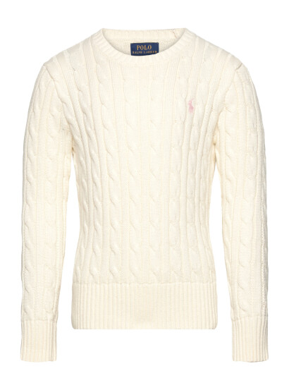 Ralph Lauren Kids Cable-Knit Cotton Sweater White 142-153