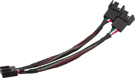 Aqua AquabuStrømsplitter 4 Pols Hann Til 4 Pols Hunn 10 Cm