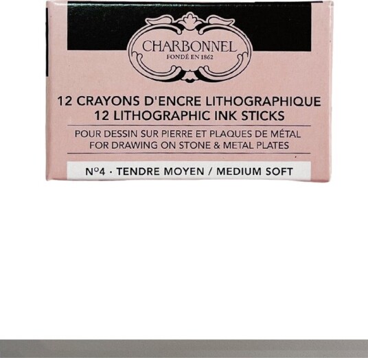 LB Charbonnel Litografiblyant - Crayons Nr. 4 - 12 stk