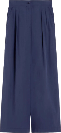 Max Mara Dame Bukser Blå XS,
