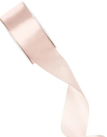 Satengbånd Off White 38 mm / 25 meter Satengbånd Off White 38 mm / 25 meter