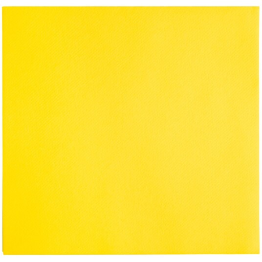 GARCIA DE POU Serviett Arla 40x40cm; 40x40 cm  BxL ; Solgul; 50 Stykk / Forpakning