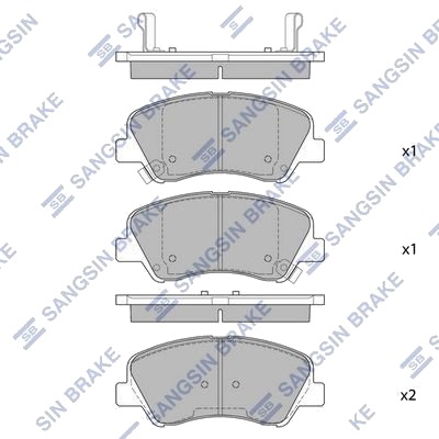 Hi Q SP1399 Bremseklosser