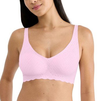 Sloggi BH ZERO Feel Bliss Soft Bra Rosa X Large Dame