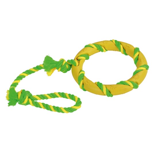 Kerbl Hundeleke Ring On A Rope 47Cm Kerbl Hundeleke Ring On A Rope 47Cm