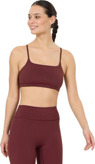 Athlecia Blossom W Sports Bra - Burgundy - M