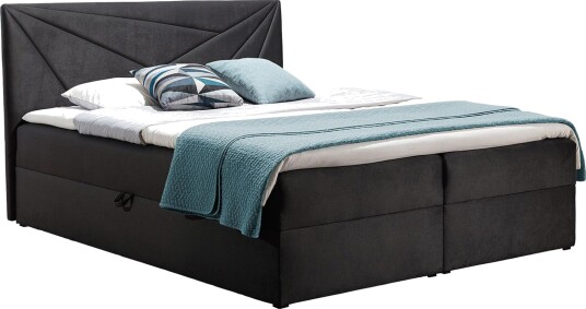 Frusci Kontinentalseng 120x200 + Overmadrass -