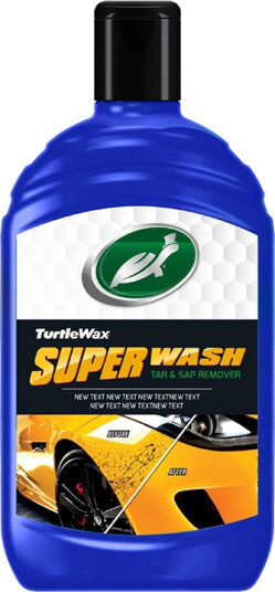 Turtle Wax Super Wash Supervask 500ml Alt i ett rengjøringsmiddel for bilen