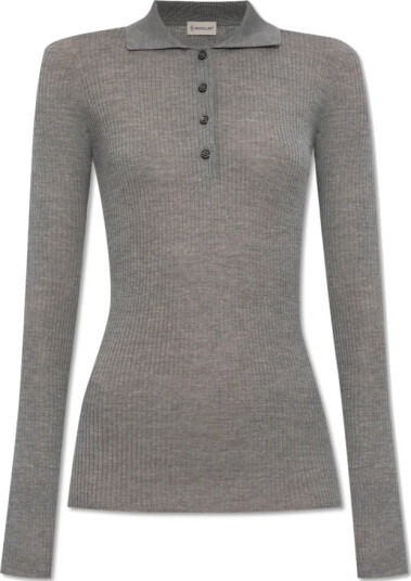 Moncler Dame Topper Grå M,