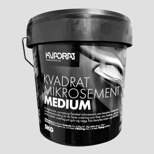 Kvadrat Mikrosement Medium 5kg Kvadrat Mikrosement Medium 5kg