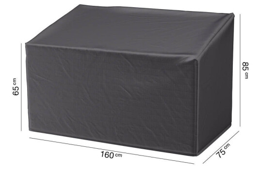 AeroCover Møbeltrekk Aerocover Til hagebenk 160 x 75 cm Svart