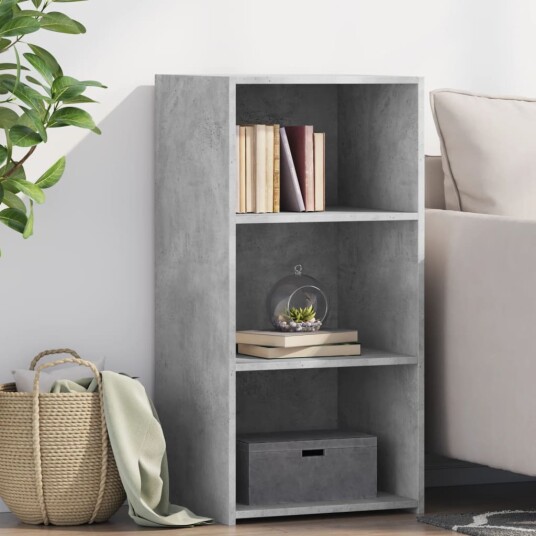 Skjenk betonggrå 45x41x93 cm konstruert tre 8721102652608