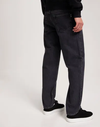 Woodbird WBLeroy Coal Jeans Straight leg jeans Grå