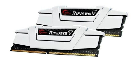 G.Skill Ripjaws V 32GB DDR4 RAM 3600MHz CL18 Dual Channel Hvit G.Skill Ripjaws V 32GB DDR4 RAM 3600MHz CL18 Dual Channel Hvit