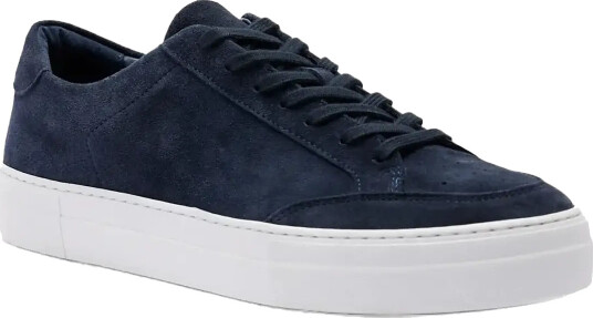 J. Lindeberg Art Signature Suede Sneaker Navy 44 J. Lindeberg Art Signature Suede Sneaker Navy 44