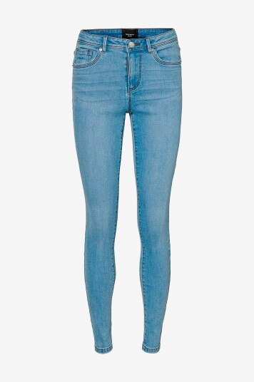 Vero Moda - Jeans vmTanya MR S Piping Jeans - Blå