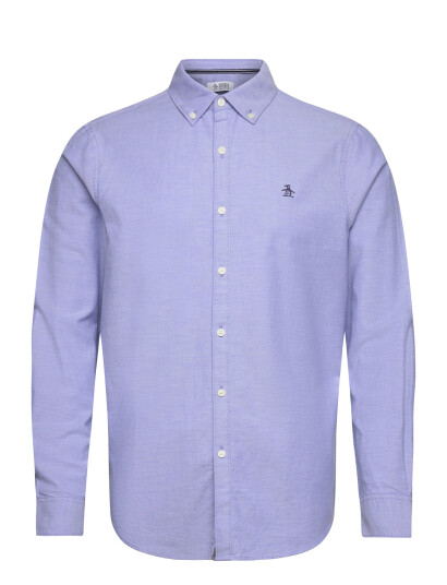 Original Penguin Ls Oxford Strtch No - Blue - L Original Penguin Ls Oxford Strtch No - Blue - L